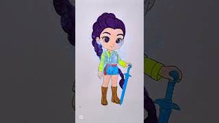 Rumi Kpop #demonslayer #demonhunters #kpop #rumi #huntrix #shorts #fyp #art #trending #video #cute