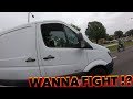 THIS CAR ALMOST HIT FATTY AND JORDAN ! ( WANT TO FIGHT) | BRAAP VLOGS