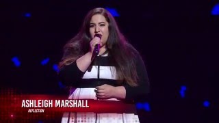 Ashleigh Marshall Sings Reflection The Voice Australia 2016