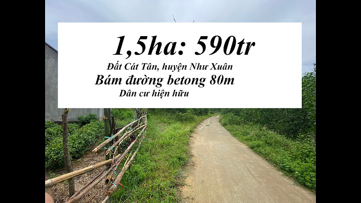 Bán đất đường xuân minh thành phố thanh hóa năm 2024