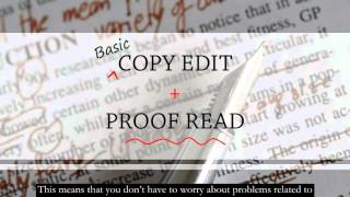 Copyediting and Proofreading Service