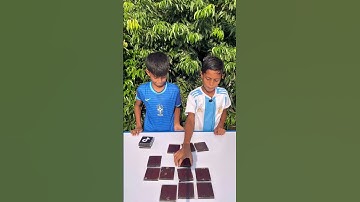Two friend playing amazing memory matching game. #funny #shorts #funwithbrotherz