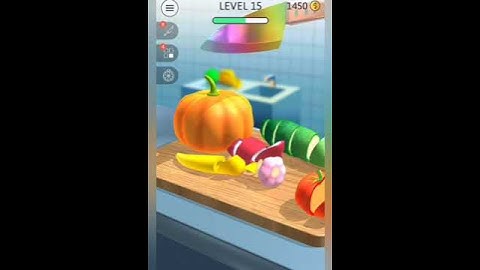 ASMR Slicing all levels gameplay game android IOS #shorts