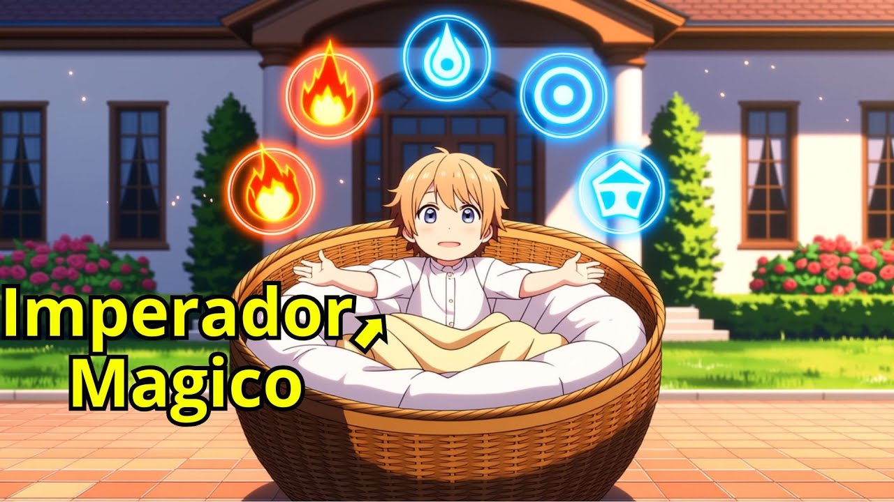 Se tornou IMPERADOR assim que nasceu, mas escondido aprendeu magias Elementais | Recap Mangá
