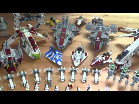 my lego star wars clone-, empire-and droid army