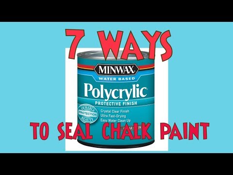 Chalk Paint Sealing HACKS! 7 Cheap & Easy Way to Seal Chalkpaint!  Wax Alternatives!