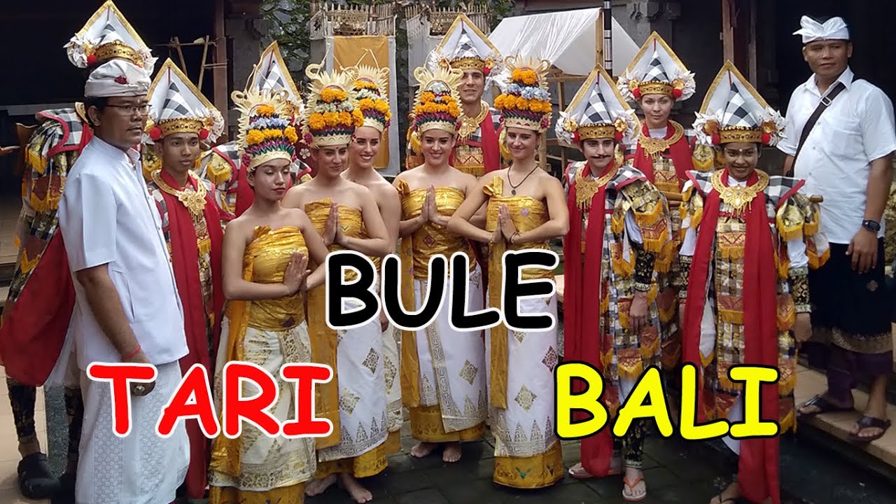 Mahasiswa Bule Menari Tari Tradisional Bali Youtube