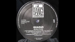 A3 Quazar - Take Off Go Bang Records Banglp 097 - 1991