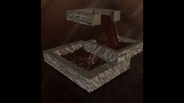 Choclate Storm #3danimation #shortsfeed #fluid #chocolate #tutorial