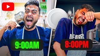 I BECAME A CHEF FOR INDIAN YOUTUBERS FOR 24 HOURS image