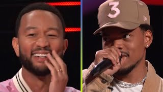 The Voice: Chance the Rapper OUTSINGS John Legend on His Own Song!