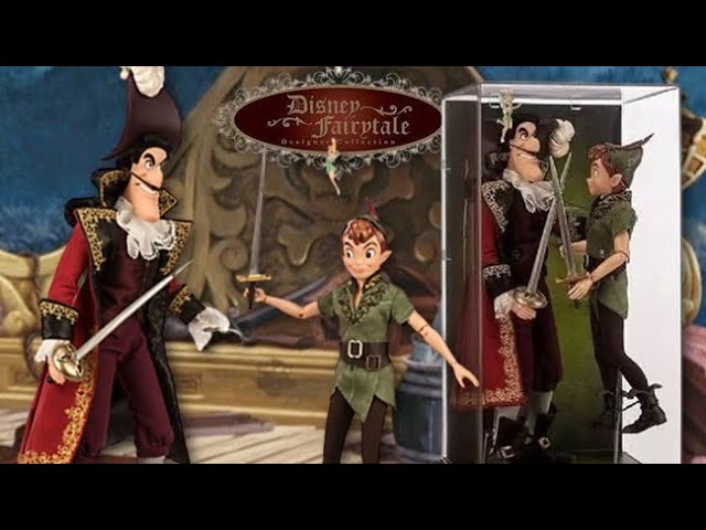 Peter Pan and Hook Disney Fairytale Designer Collection “Heroes and  Villains” Doll Review 🏴‍☠️💫 