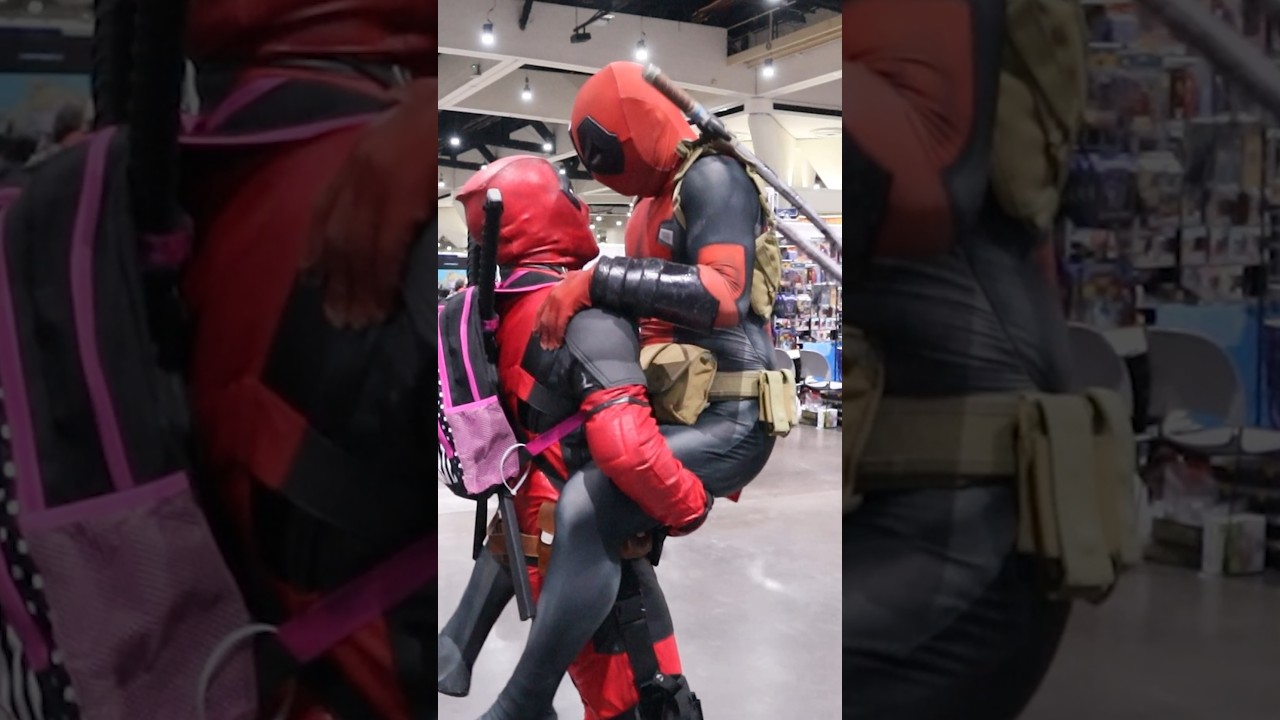 Remember: It's not cheating if it's self-love! 🥰 #deadpool #comiccon #cosplay
