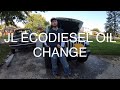 2020 Jeep Wrangler EcoDiesel Oil Change - Everything You NEED to Know