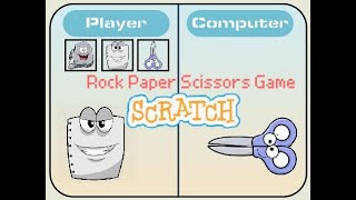 Scratch Tutorial | Rock Paper Scissors Game in Scratch | How to make a rock paper scissors game screenshot 4