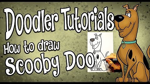 How to Draw Scooby Doo | STEP BY STEP DOODLER TUTORIAL