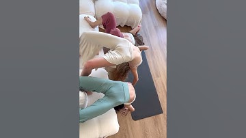 Walkover Yoga Bridge Stretch w/@Bell.Lillies @allmyloveAli