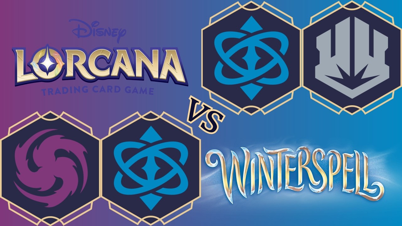 Amethyst/Sapphire Midrange vs Sapphire/Steel Duck Detectives R3G2 OTP (Lorcana POV Winterspell)