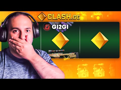სკინის გათამაშება Clash.GG Case Opening პროფიტი, ეპიკობები ბეთლებში
