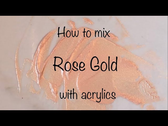 How To Make Rose Taupe, Acrylics, ASMR