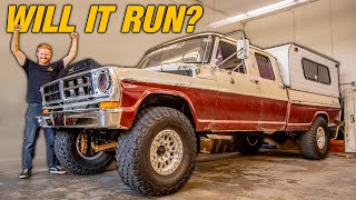 1971 Crew Cab's NEW Engine FIRST START! Will It Run?