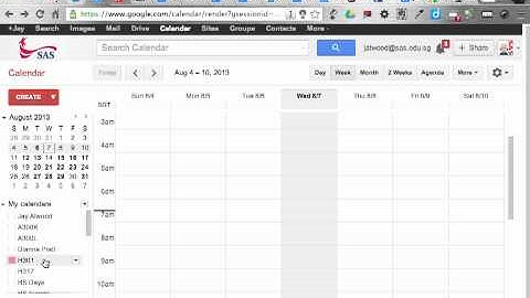 Embed Google Calendar in Blackboard
