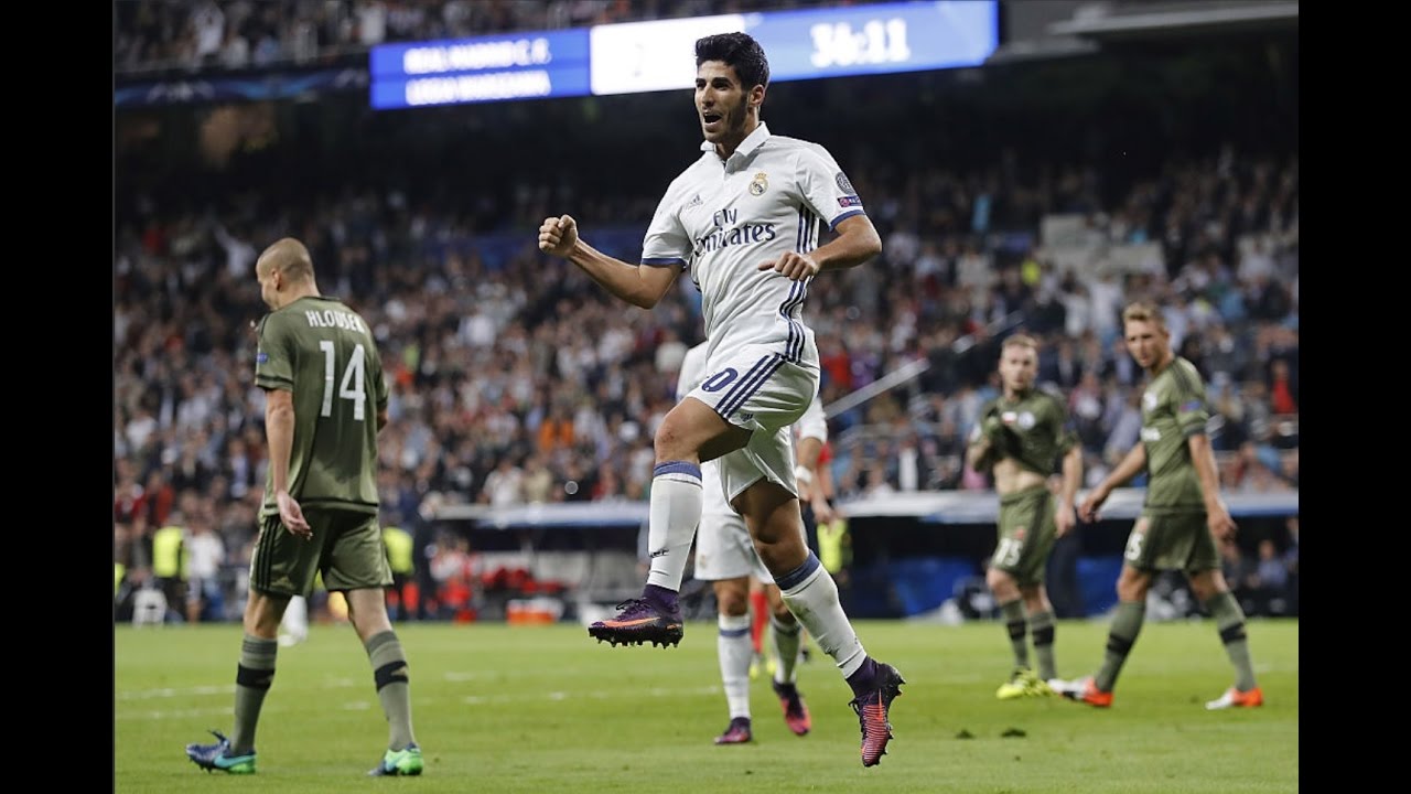 Gol de Asensio – Real Madrid 3 x 1 Legia Varsóvia – Champions League (18/10/2016)