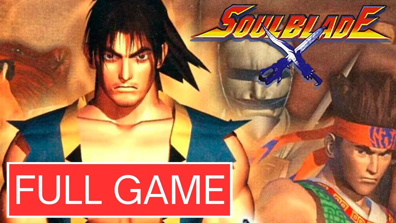 Soul Blade Full Gameplay playthrough No Commentary (PS1)