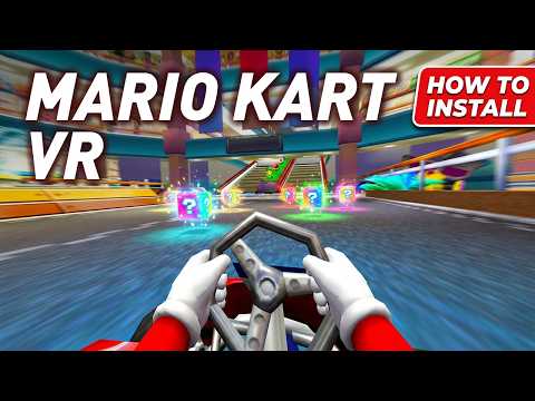 How to play Mario Kart VR with Motion Controls!