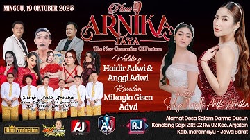 🔴 LIVE SIANG NEW ARNIKA JAYA MINGGU,  OKTOBER 2025 DESA SALAM DARMA KEC. ANJATAN KAB. INDRAMAYU