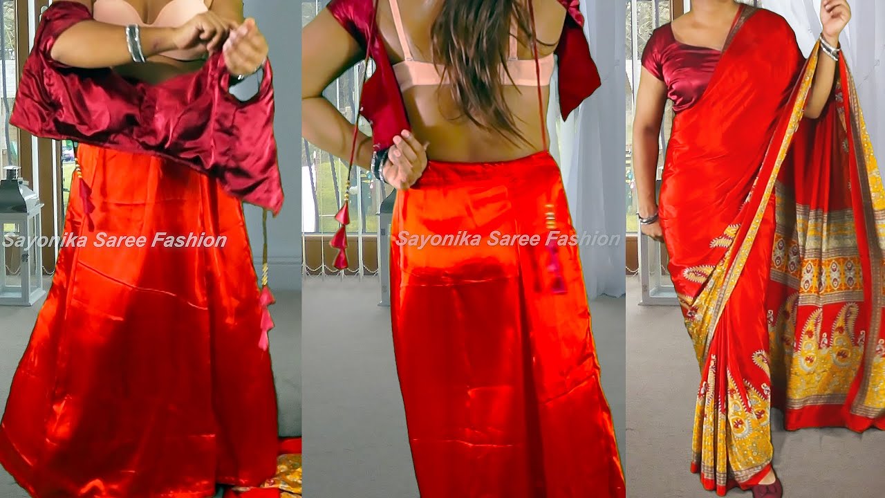 Tips to Look Gracious in Backless Saree Blouse - Select with