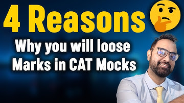 CAT Mock Analysis Strategy | When to give Mock ? How to Analyse CAT Mocks to Improve your Scores ?