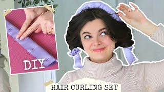 Making My Own Overnight Hair Curling Set 🧵 And Testing It! by Loepsie 11,065 views 2 months ago 15 minutes