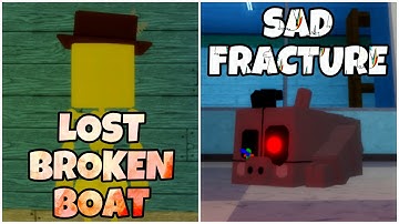 How To Get “SAD FRACTURE” + “LOST BROKEN BOAT” BADGE | Piggy RP [W.I.P] | Roblox