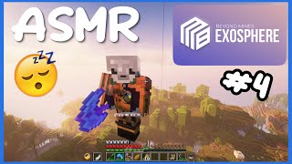 ASMR Modded Minecraft | BM Exosphere #004 | Gum Chewing, Whispers, Tingles