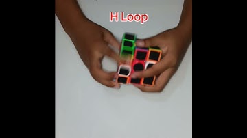 H Loop - 9th Loop #cubemagicfinity #rubikscube #Hloop #iloveinfiniteloops