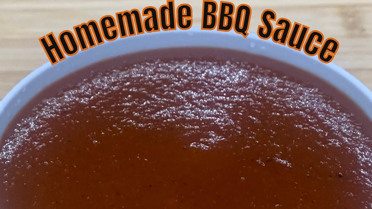 How to make your own Bbq Sauce from scratch homemade YouTube