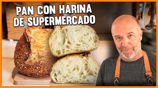 De cero a panadero profesional: el secreto para hacer pan de masa madre con harina de supermercado