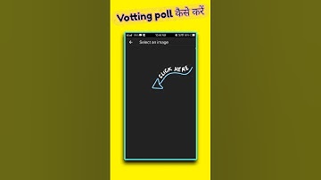 Community Tab Me Post Images Poll Kaise Kare #shorts#imagepoll
