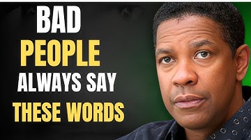 EYES OPEN! Learn to Recognize BAD and FAKE People | 7 SIGNALS | Denzel Washington Motivation