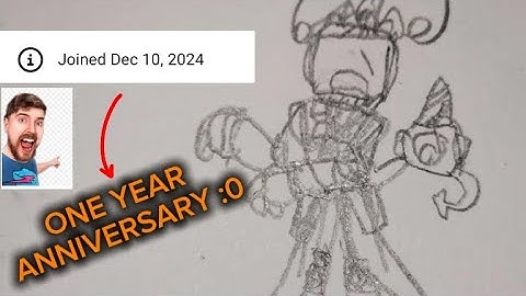 One year anniversary vid I guess 🤑