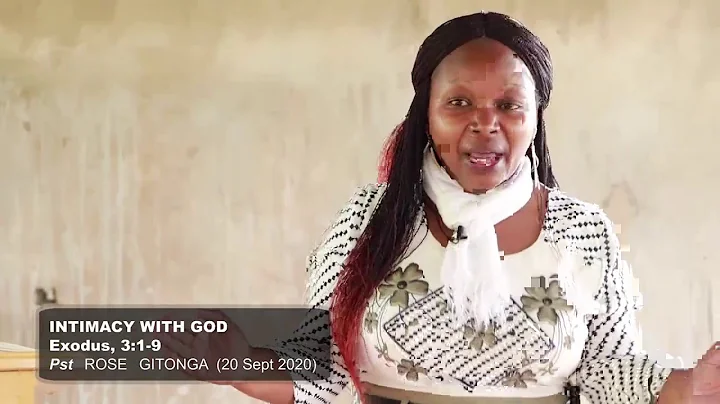 INTIMACY WITH GOD