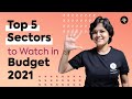 Top 5 Sectors to watch post Budget 2021 | CA Rachana Ranade