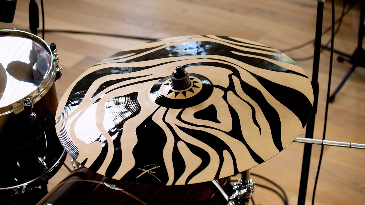 Meinl Byzanceハイハット Anika　Nillesサイン入り Meinl Artist Design Ride Cymbal 22