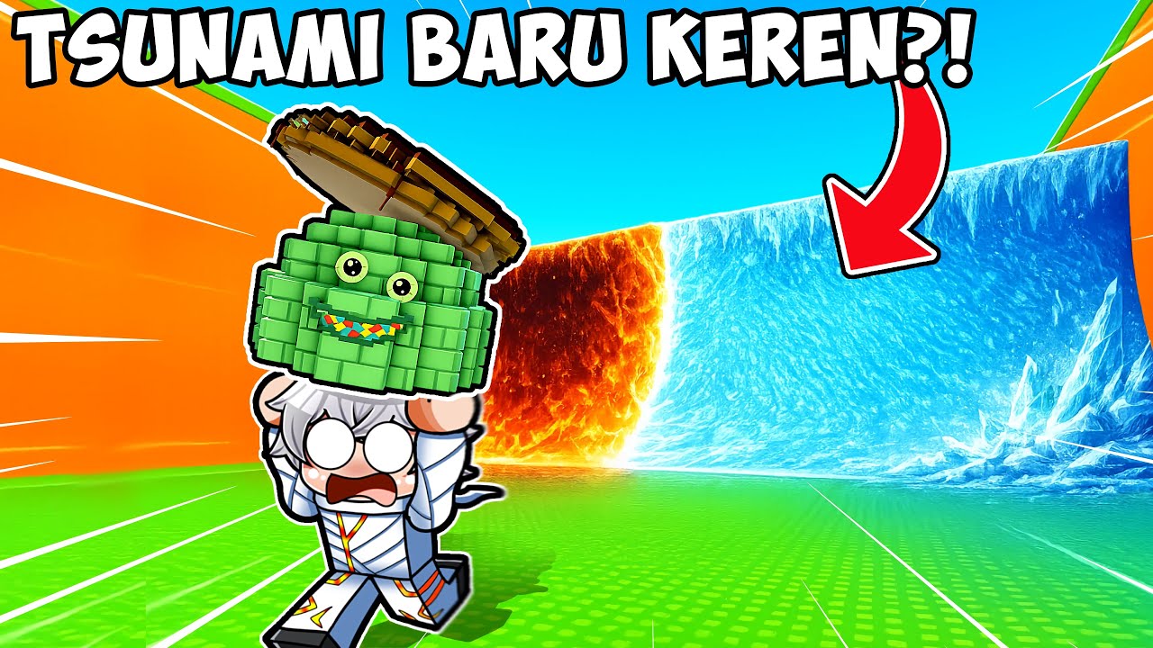 SUPER KEREN! Aku Dapetin Brainrot TERLANGKA di Update Fire & Ice di Escape Tsunami for Brainrot!