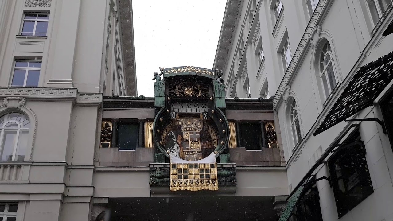 Anker Clock Hoher Markt Vienna
