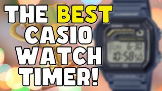 The BEST Casio Watch Timer❗️Casio WS-1600H Timer | Detailed Overview #casio #vintage #watch #review