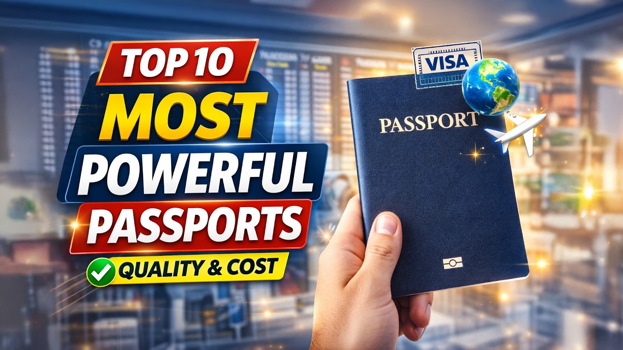 Топ-10 самых влиятельных паспортов в 2026 году — Глобальный рейтинг мобильности