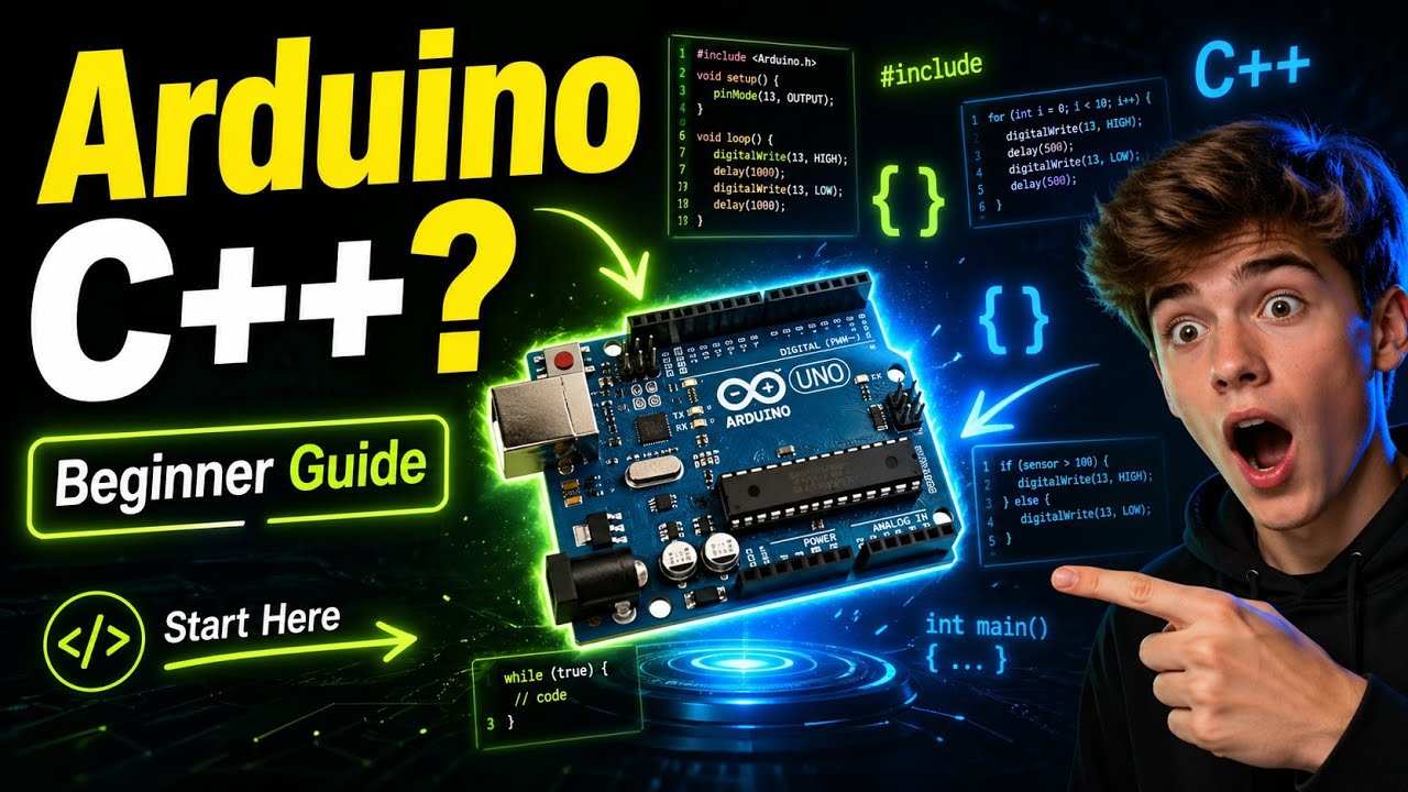 C Examples Arduino Arduino C++ Tutorial 🔥 Build Real Projects Fast - YouTube