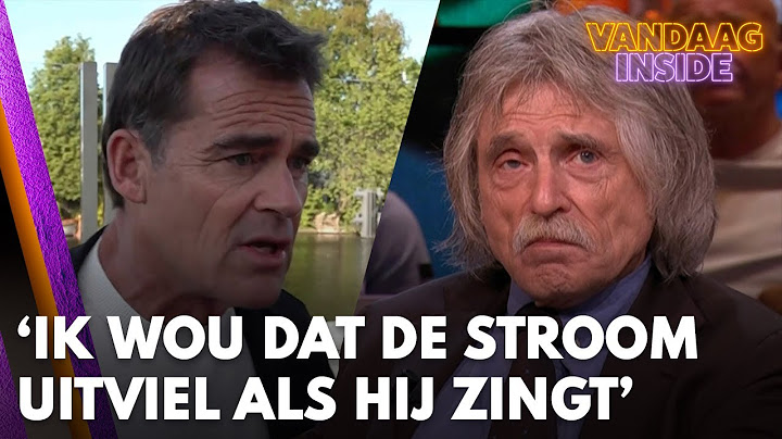 Johan hoort Jeroen van der Boom over stroomstoring: 'Ik wou dat stroom uitviel als hij ging zingen'